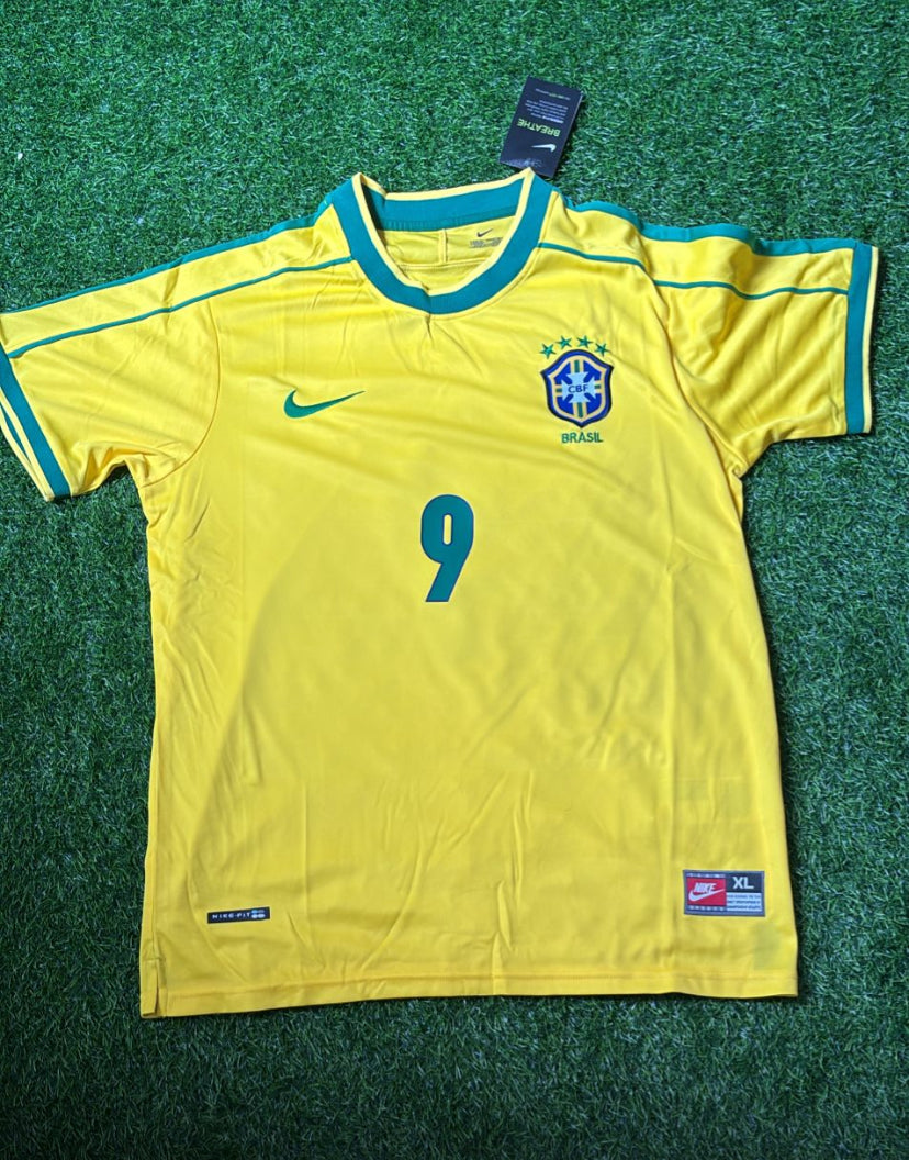Camiseta Retro Brasil Primera Equipación