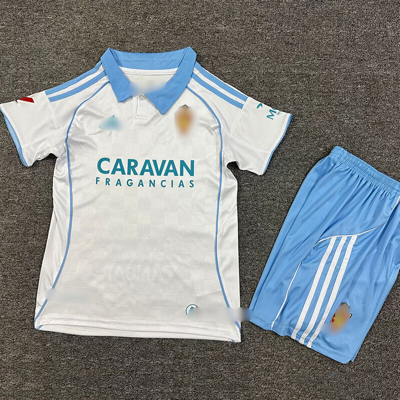 Camiseta Niño Zaragoza Primera Equipación 25/26