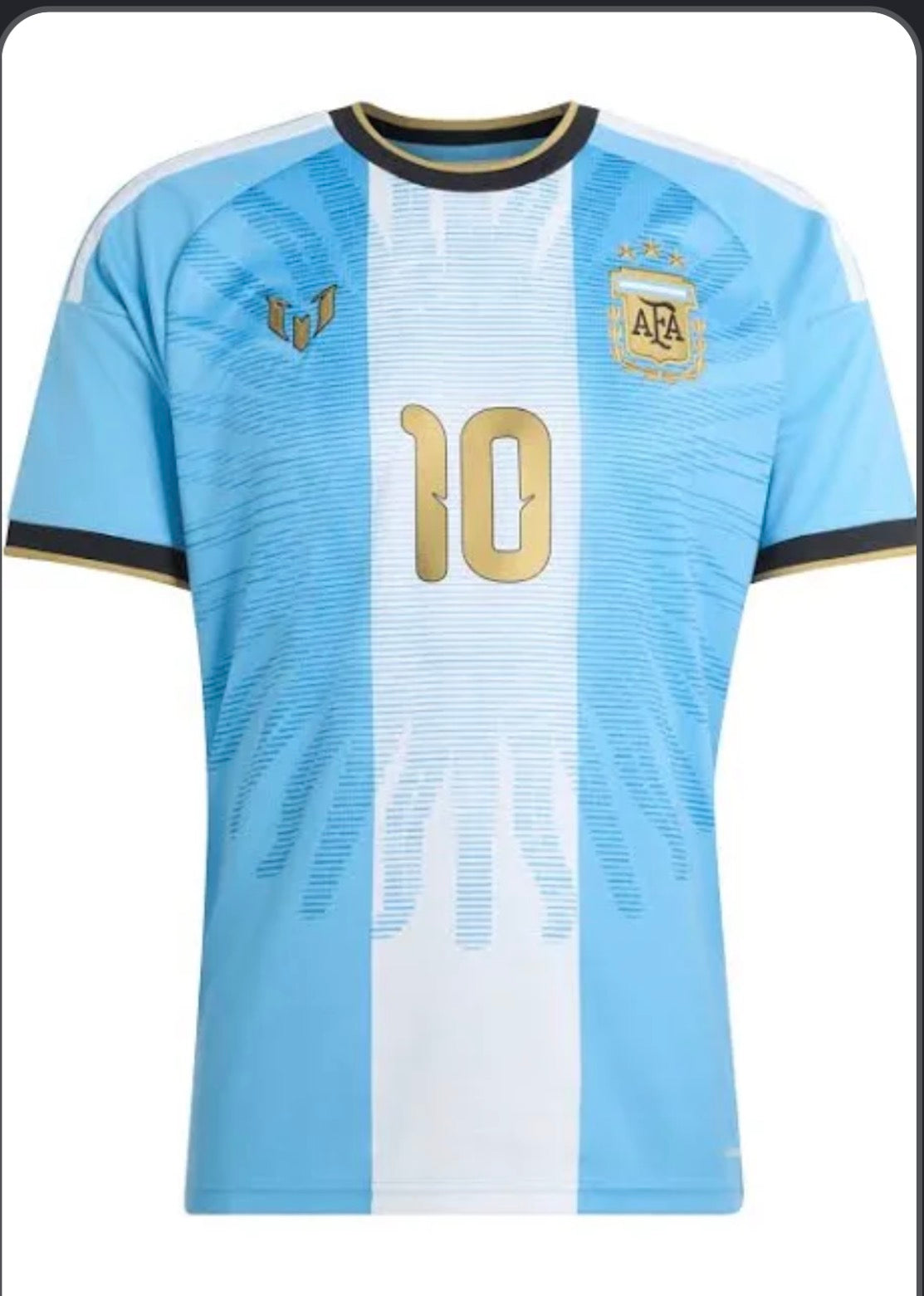 Camiseta Argentina Especial Equipación Messi 26/27