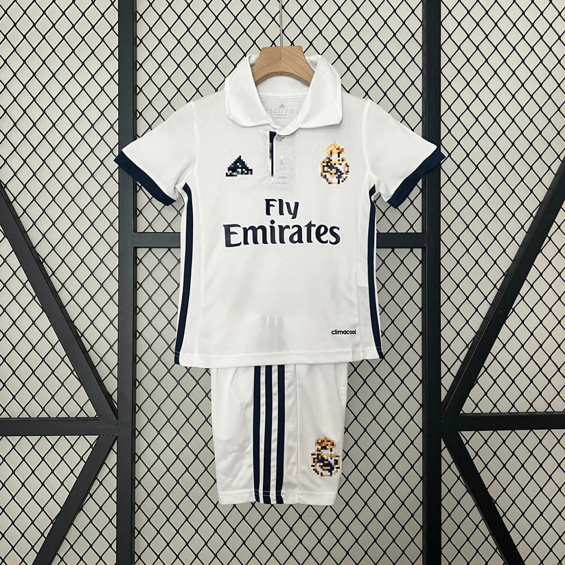 Camiseta Niño Retro Real Madrid Primera Equipación 16/17