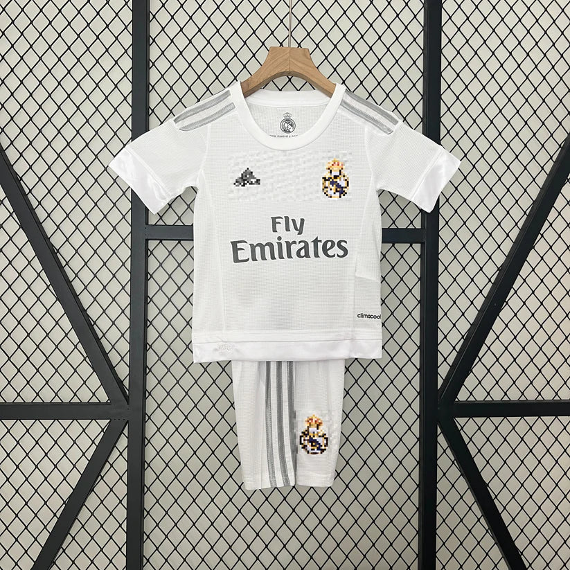 Camiseta Niño Retro Real Madrid Primera Equipación 15/16