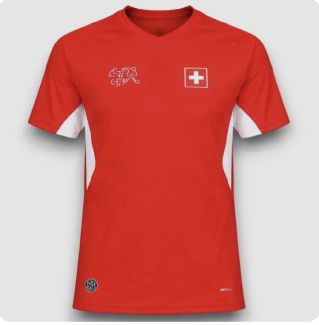 Camiseta Suiza Primera Equipación 26/27