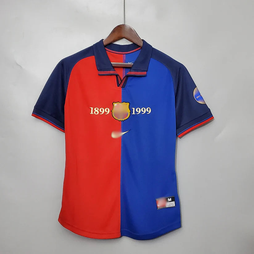 Camiseta Retro FC Barcelona Centenario 1999