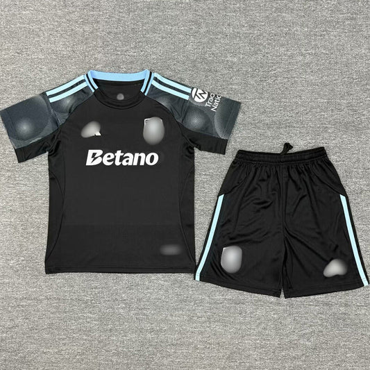 Camiseta Niño Aston Villa Segunda Equipación 25/26