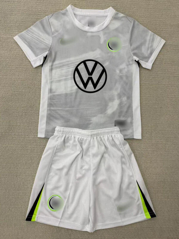 Camiseta Niño Wolsburgo Segunda Equipación 25/26