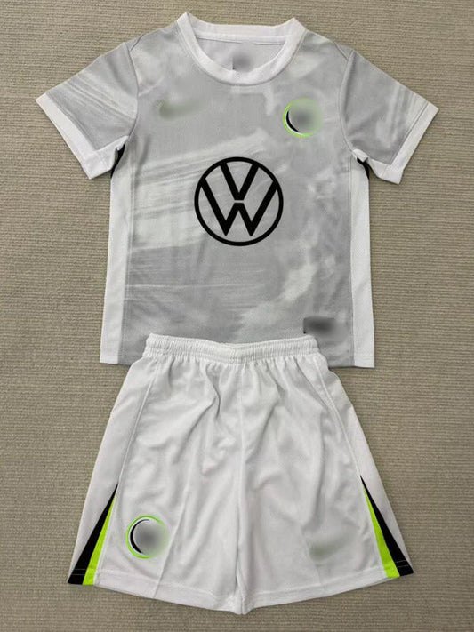 Camiseta Niño Wolsburgo Segunda Equipación 25/26