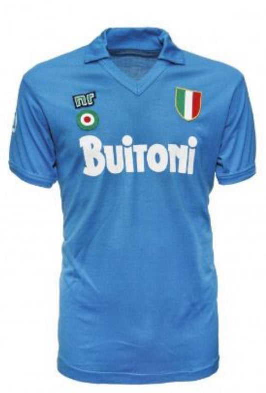 Camiseta Napoles Primera Equipación 88/89