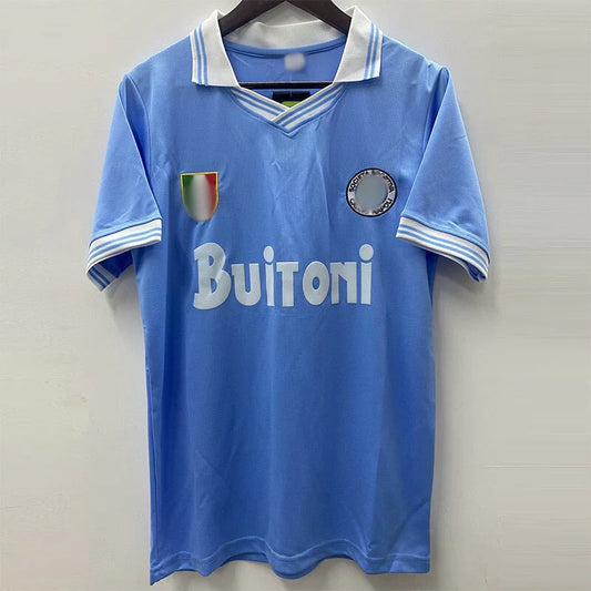 Camiseta Napoles Primera Equipación 85/86
