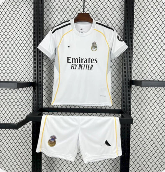 Camiseta Niño Real Madrid Primera Equipación 25/26