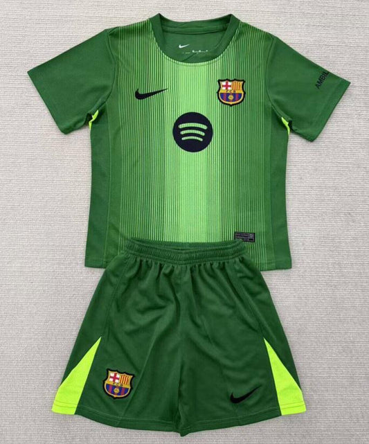 Camiseta Niño FC Barcelona Portero Equipación 25/26