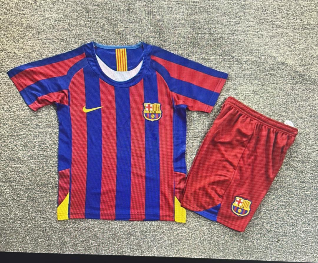 Camiseta Niño retro FC Barcelona Primera Equipación 05/06