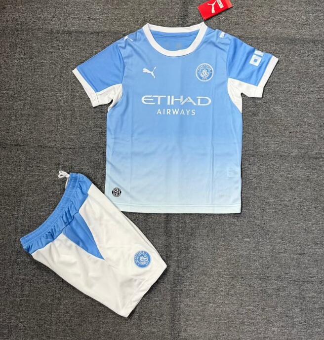 Camiseta Niño Manchester City Primera Equipación 26/27