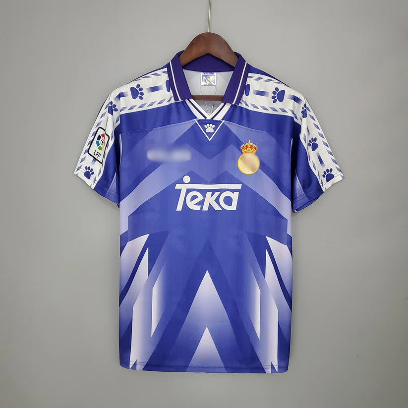 Camiseta Retro Real Madrid Segunda Equipación 96/97