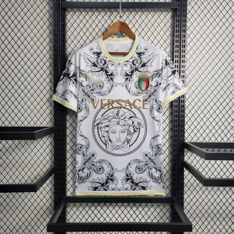 Camiseta Italia Edición Especial Versace Blanca 24/25