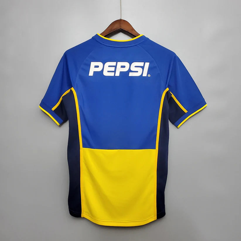 Camiseta Retro Boca Juniors 01/02