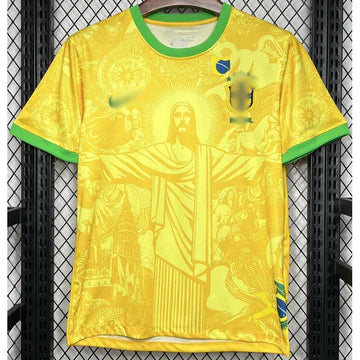 Camiseta Brasil Primera Equipación Cristo Redentor 24/25