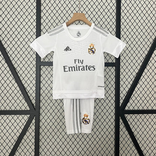 Camiseta Niño Retro Real Madrid Primera Equipación 15/16