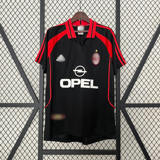 Camiseta Retro Milan Visitante 01/02