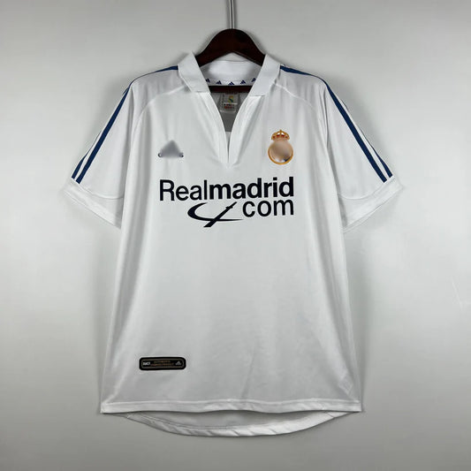 Camiseta Retro Real Madrid Primera Equipación 01/02