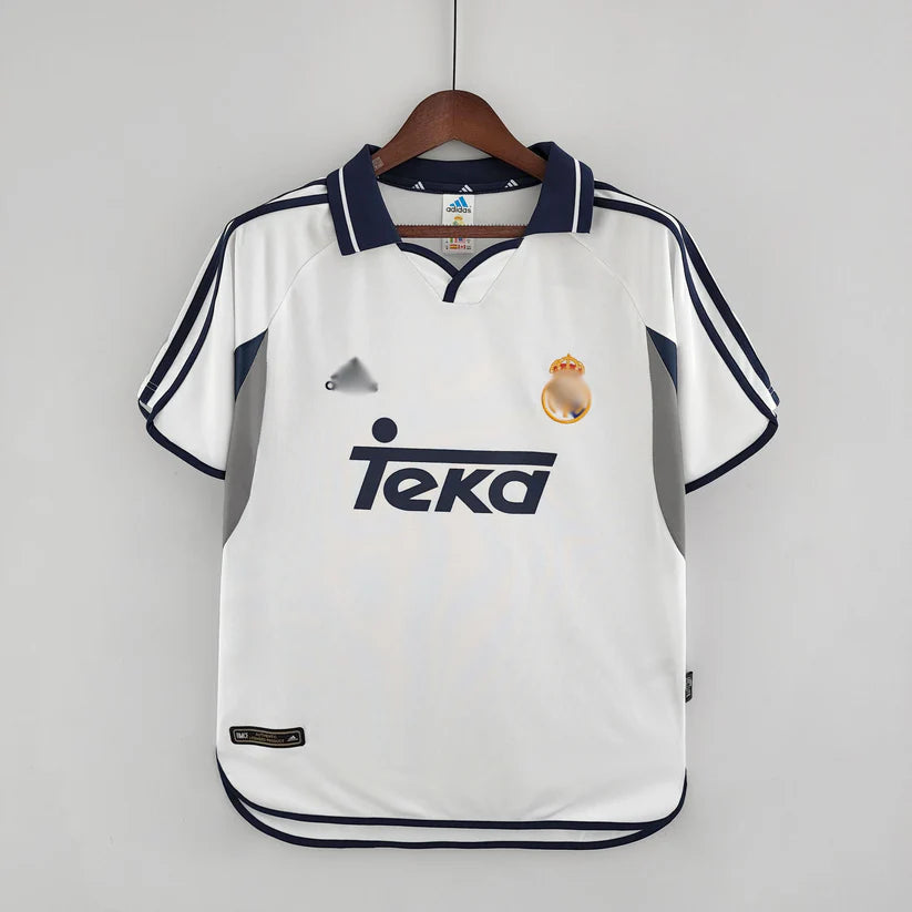 Camiseta Retro Real Madrid Primera Equipación 00/01