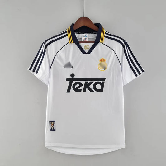 Camiseta Retro Real Madrid Primera Equipación 99/00